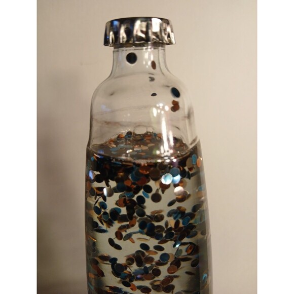 M & M`s Glitter Glow Lava Lamp 2011 Retro Light Works/ With Bulb Tested Works - Picture 15 of 16